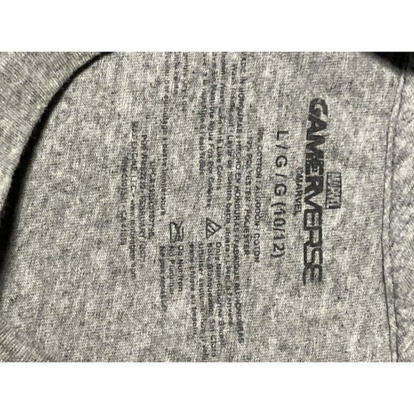 Spiderman Shirt Large 10-12 Marvel Gamerverse Superhero T-Shirt Tee - Picture 4 of 6